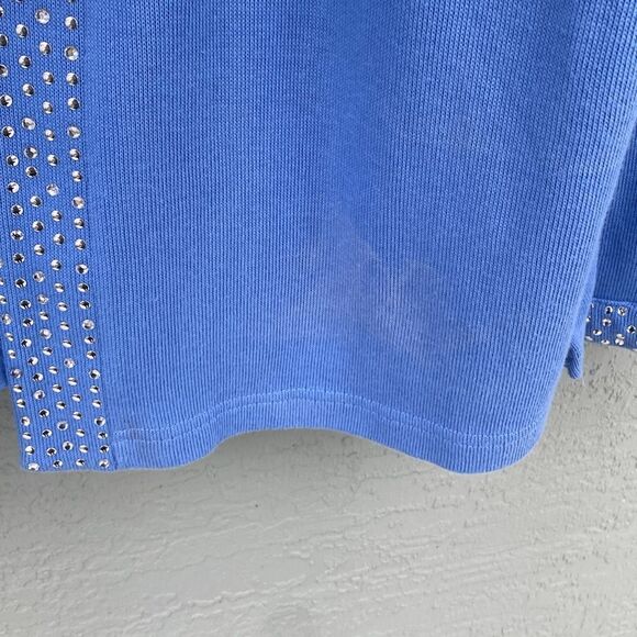 Quacker Factory Jeanne Bice Sparkle  & Shine 2 In 1 Knit Carigan & Cami - Picture 12 of 12